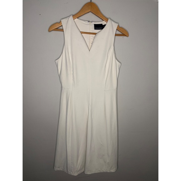 Cynthia Rowley Dresses & Skirts - Cynthia Rowley Fit & Flare Mini Dress White Sleeveless Summer Small